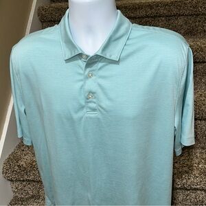 Teal men’s *UNTUCKit* lightweight soft casual golf ⛳️ polo shirt - XL - nice!